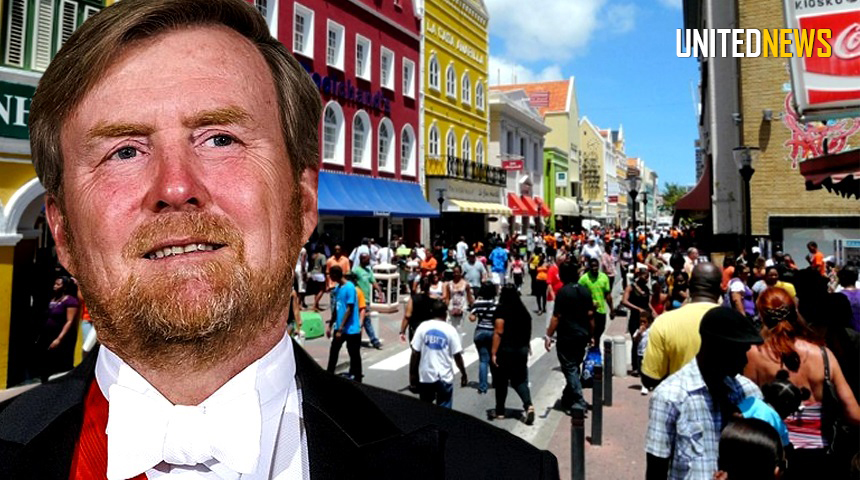 KONING STAAT STIL BIJ GELIJKWAARDIGHEID CARIBISCHE RIJKSDELEN - United News